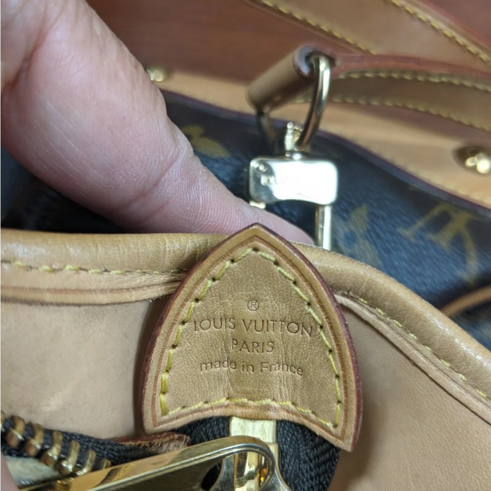 Auth Louis Vuitton  Boetie GM Mono Shoulder Bag has all paper work of purchase!! - Picture 11 of 13
